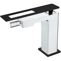 Смеситель для биде, Boheme Q, хром, черный арт. 146-CRB