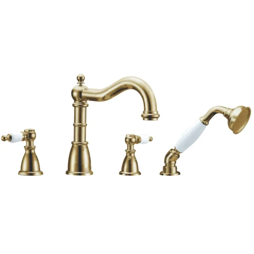 Купить купить смеситель на борт ванны, boheme medici, бронза арт. 391