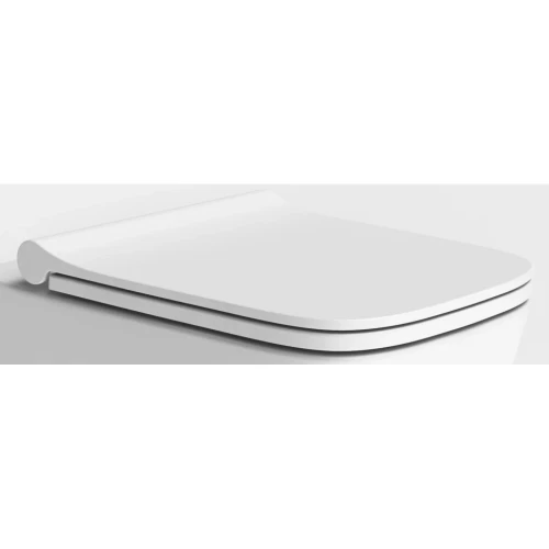 Купить купить крышка для унитаза, soft-close, белый глянец, boheme bello арт. 975-w