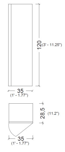 Купить купить шкаф пенал, подвесной, armadi art vallessi, кашемир арт. 836-c glossy