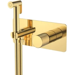 Гигиенический душ со смесителем, Boheme Stick, золото арт. 127-GG.4