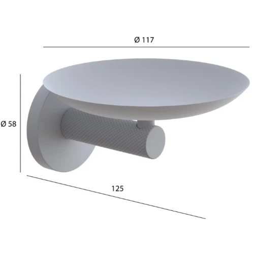 Купить купить мыльница, boheme uno, хром арт. 10973-cr