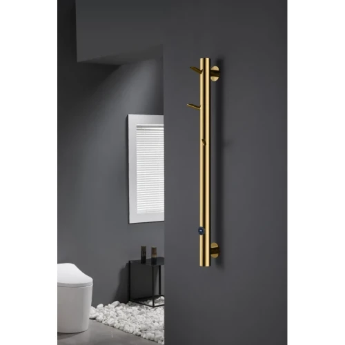 Купить купить полотенцесушитель электрический, boheme uno, золото арт. 724-g