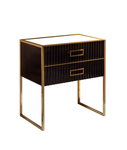 Купить купить тумба под раковину, armadi art monaco, черный, золото арт. 867-080-bg