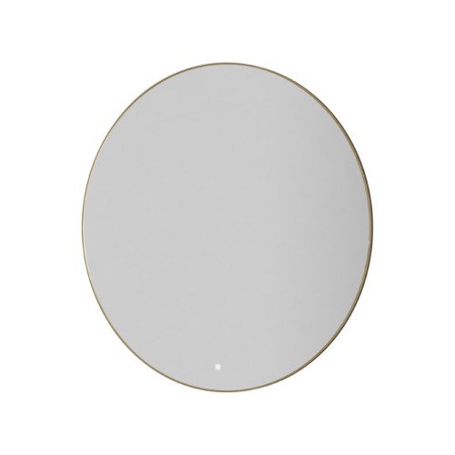 Купить купить зеркало с подсветкой с сенсорным выключателем и подогревом, armadi art modern, золото арт. 545-100-mg