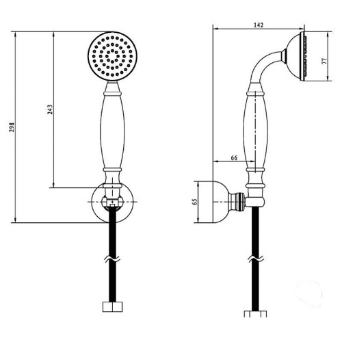 Купить купить душевой гарнитур, boheme imperiale, золото арт. 408-b