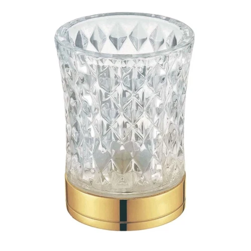 Купить купить стакан для зубных щеток, boheme, золото арт. 10212