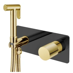 Гигиенический душ со смесителем, Boheme Stick, черный арт. 127-BG.2