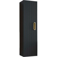 Шкаф пенал Avantgarde подвесной, Armadi Art Vallessi, черный, золото арт. 845-BG