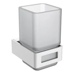 Стакан для зубных щеток, Boheme Q, белый арт. 10944-MW