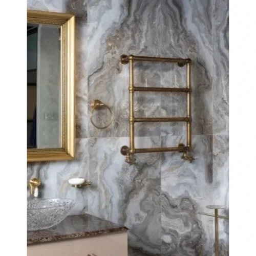 Купить купить полотенцесушитель водяной 750x500mm, бронза, boheme medici арт. 718