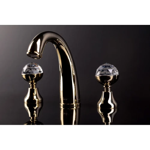 Купить купить смеситель для раковины, boheme imperiale presente, золото арт. 337