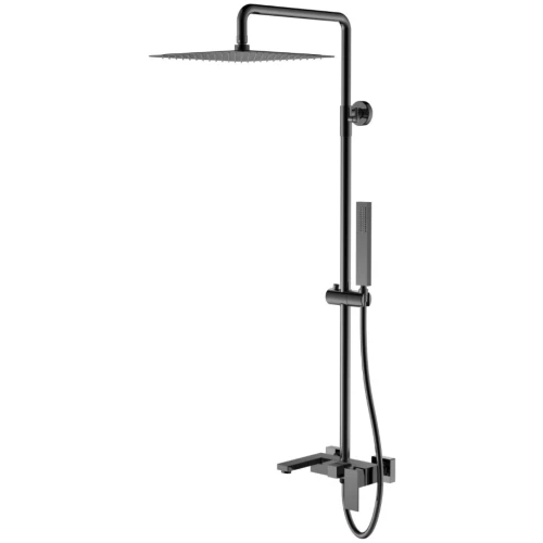 Купить купить душевая система, boheme qubic, оружейная сталь арт. 478-sgm