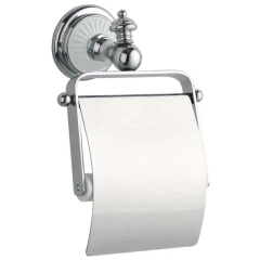 Держатель туалетной бумаги Bianco с крышкой, Boheme Vogue, хром арт. 10131