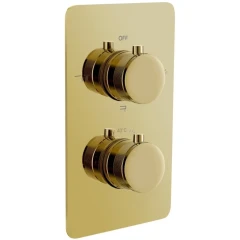 Смеситель для душа с термостатом, Boheme Cell, золото арт. 134-3-G