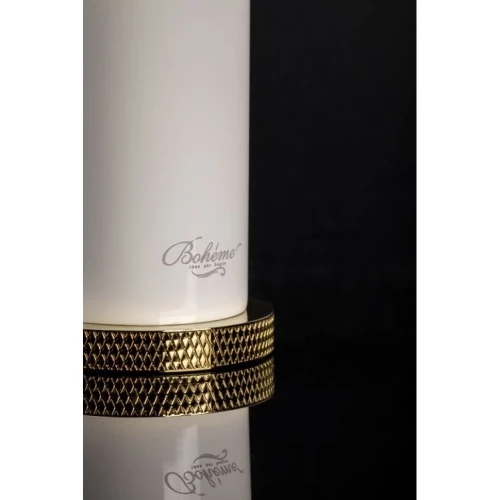 Купить купить смеситель для раковины, boheme stick, белый, золото арт. 121-wg.2