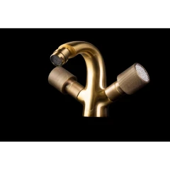 Смеситель для биде, Boheme Royal Cristal, бронза арт. 316-Royal/CRST black