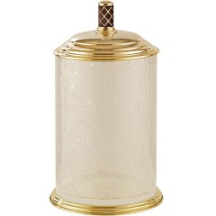 Ведро для мусора, Boheme Murano, золото, шоколад арт. 10914-CH-G