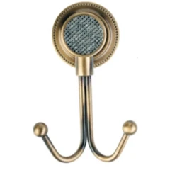 Двойной крючок, Boheme Royal Cristal, бронза арт. 10926-BR