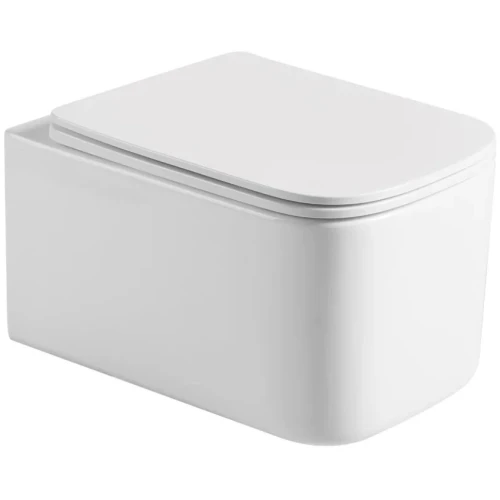 Купить купить унитаз подвесной с сиденьем микролифт, boheme mane, белый арт. 970-set-mw