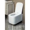Купить купить унитаз подвесной с сиденьем микролифт, boheme mane, белый арт. 970-set-mw
