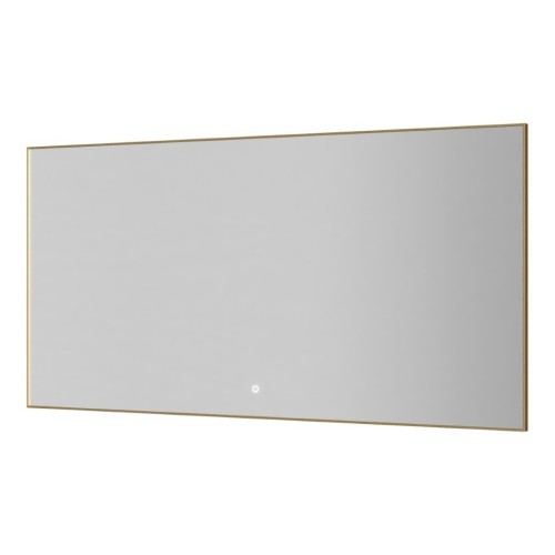 Купить купить зеркало с подсветкой с сенсорным выключателем и подогревом, armadi art modern, золото арт. 543-140-mg