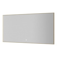 Зеркало с подсветкой с сенсорным выключателем и подогревом, Armadi Art Modern, золото арт. 543-140-MG