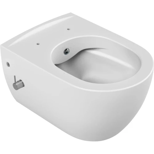 Купить купить унитаз биде подвесной с сиденьем микролифт, boheme bianca, белый арт. 963-set-2-mw