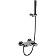 Смеситель для ванны, Boheme Stick, оружейная сталь арт. 123-SGM.2