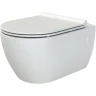 Купить купить унитаз биде подвесной с сиденьем микролифт, boheme bianca, белый арт. 963-set-2-w