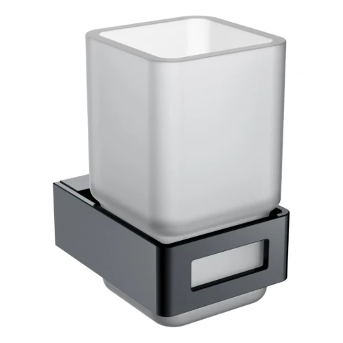 Купить купить стакан для зубных щеток, boheme q, оружейная сталь арт. 10944-sgm