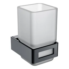 Стакан для зубных щеток, Boheme Q, оружейная сталь арт. 10944-SGM