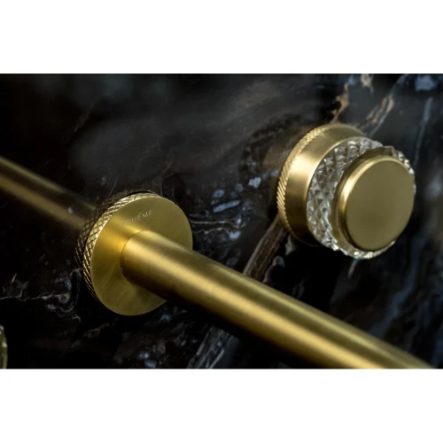 Купить купить смеситель из стены на 3 отв, boheme aura, 152-2-mg-a цвет: золото