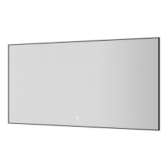 Зеркало с подсветкой с сенсорным выключателем и подогревом, Armadi Art Modern, черный арт. 543-140-B