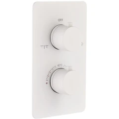 Смеситель для душа с термостатом, Boheme Cell, белый арт. 134-2-MW