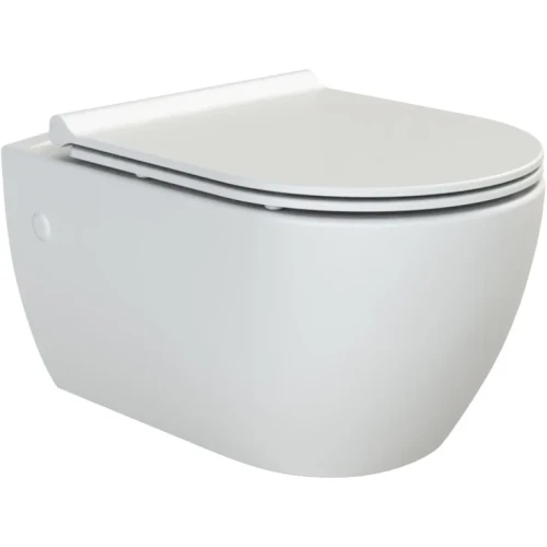Купить купить унитаз подвесной с сиденьем микролифт, boheme bianca, белый арт. 963-set-w