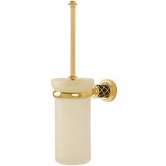 Ершик для унитаза, Boheme Murano, золото, шоколад арт. 10913-CH-G