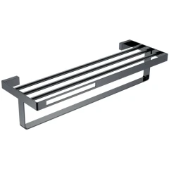 Полка для полотенец, Boheme Q, оружейная сталь арт. 10947-SGM