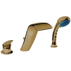 Смеситель на борт ванны, Boheme Cobra, 399 цвет: бронза