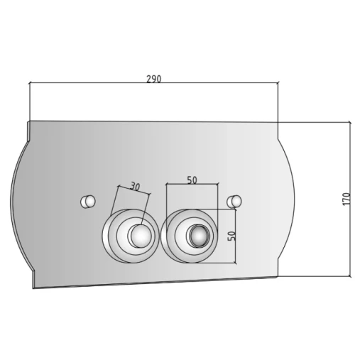 Купить купить клавиша смыва, boheme medici, хром арт. 653