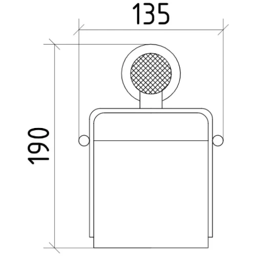 Купить купить держатель туалетной бумаги с крышкой, boheme royal cristal, хром арт. 10921-cr