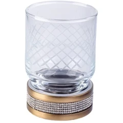 Стакан для зубных щеток, Boheme Royal Cristal, бронза арт. 10931-BR