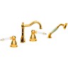 Купить купить смеситель на борт ванны, boheme tradizionale oro, золото арт. 395-mr-w