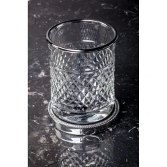 Стакан для зубных щеток, Boheme Murano Cristal, хром арт. 10217
