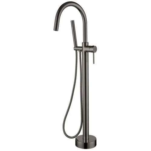 Купить купить смеситель для ванны, boheme uno, оружейная сталь арт. 469-gm