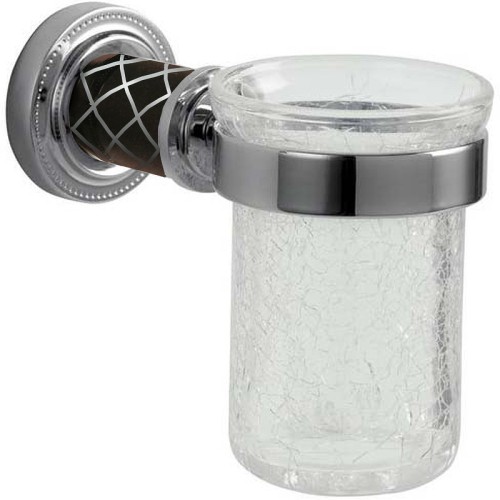 Купить купить стакан для зубных щеток, boheme murano, хром, шоколад арт. 10904-ch-cr