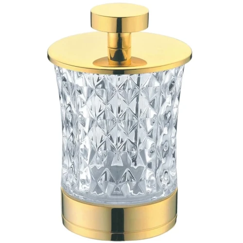 Купить купить стакан для ватных дисков, boheme, золото арт. 10215