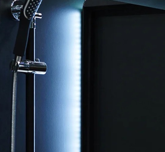 Купить купить зеркало с подсветкой с сенсорным выключателем, armadi art vallessi, алюминий, стекло арт. 543