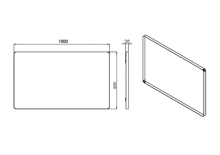 Купить купить зеркало с подсветкой с сенсорным выключателем, armadi art vallessi, алюминий, стекло арт. 543