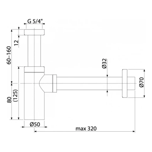 Купить купить сифон для раковины, boheme, никель арт. 609-nb